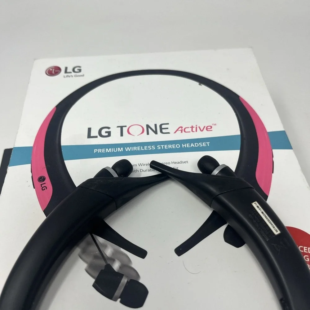 LG Tone Premium Active Wireless Stereo Pink Headset (HBS-850) Tested